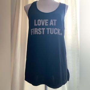 EUC Pure Barre black Medium tank